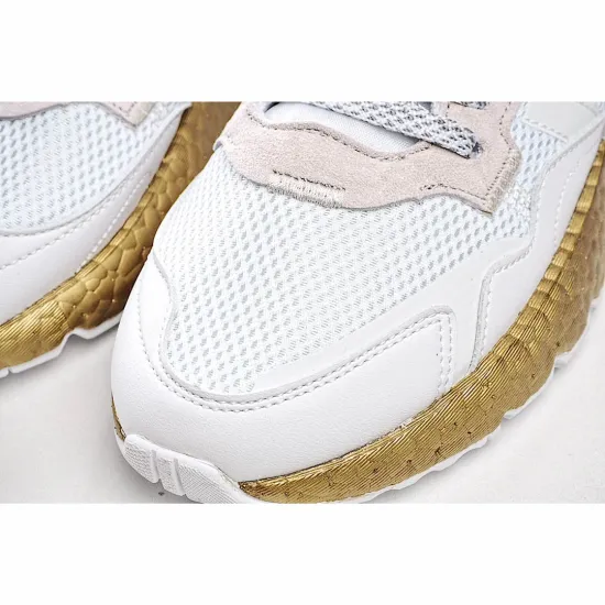 Adidas Wmns Nite Jogger 'White Gold Metallic'