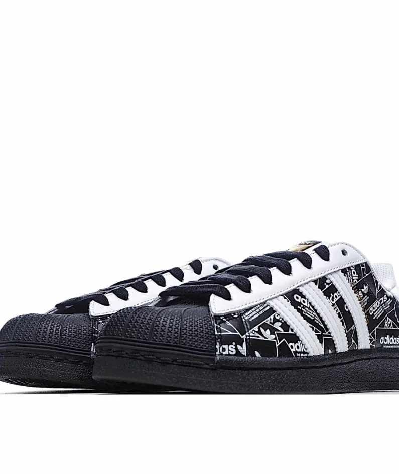Adidas Superstar 'All Over Print - Black'