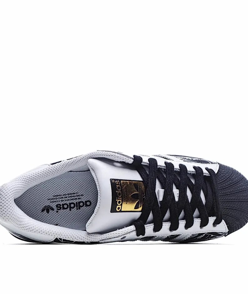 Adidas Superstar 'All Over Print - Black'