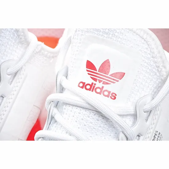 Adidas NMD_R1 V2 'White Solar Red'
