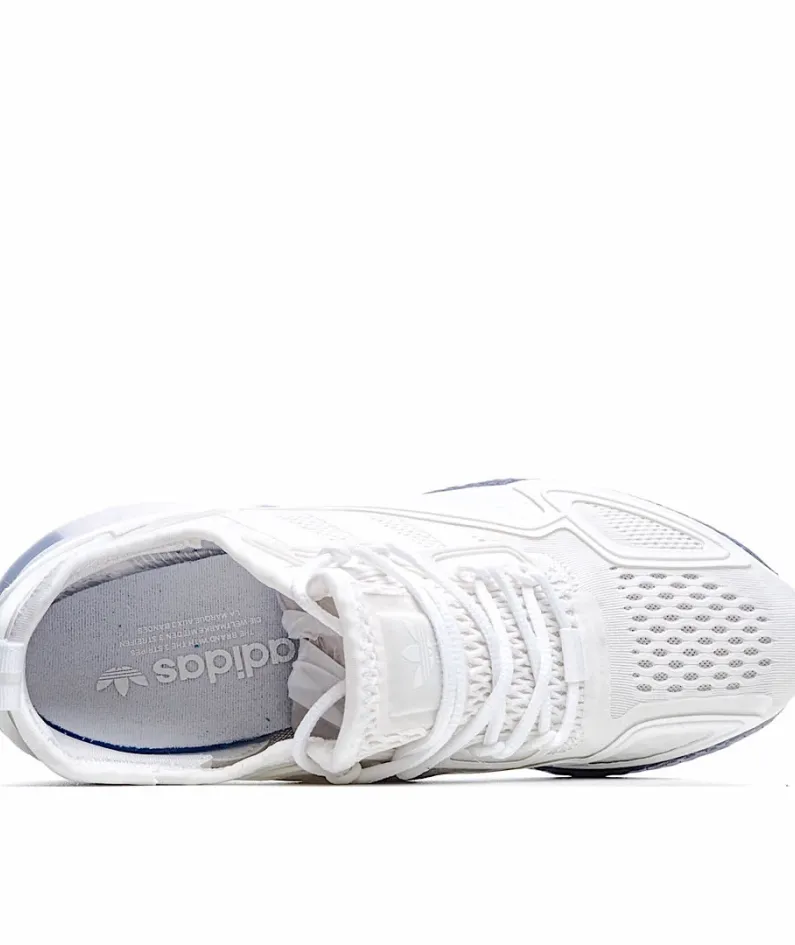 Adidas ZX 2K Boost 'White Boost Blue Violet'