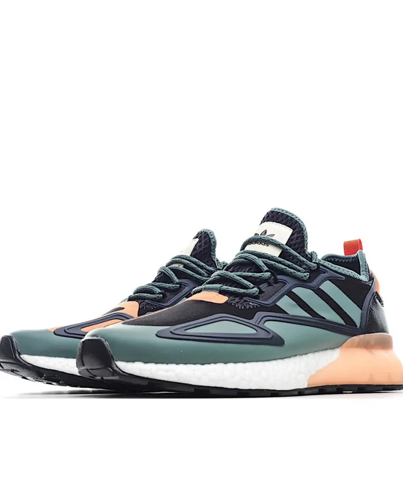 Adidas ZX 2K Boost 'Black Tech Emerald'