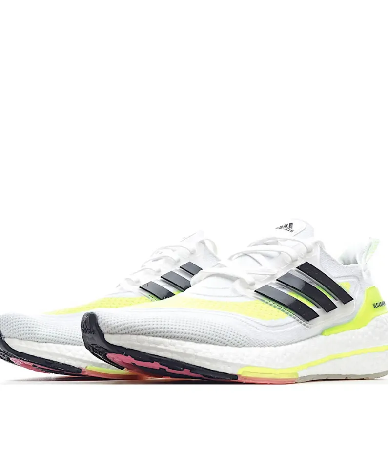 Adidas UltraBoost 21 'White Solar Yellow'