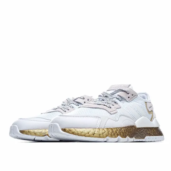 Adidas Wmns Nite Jogger 'White Gold Metallic'