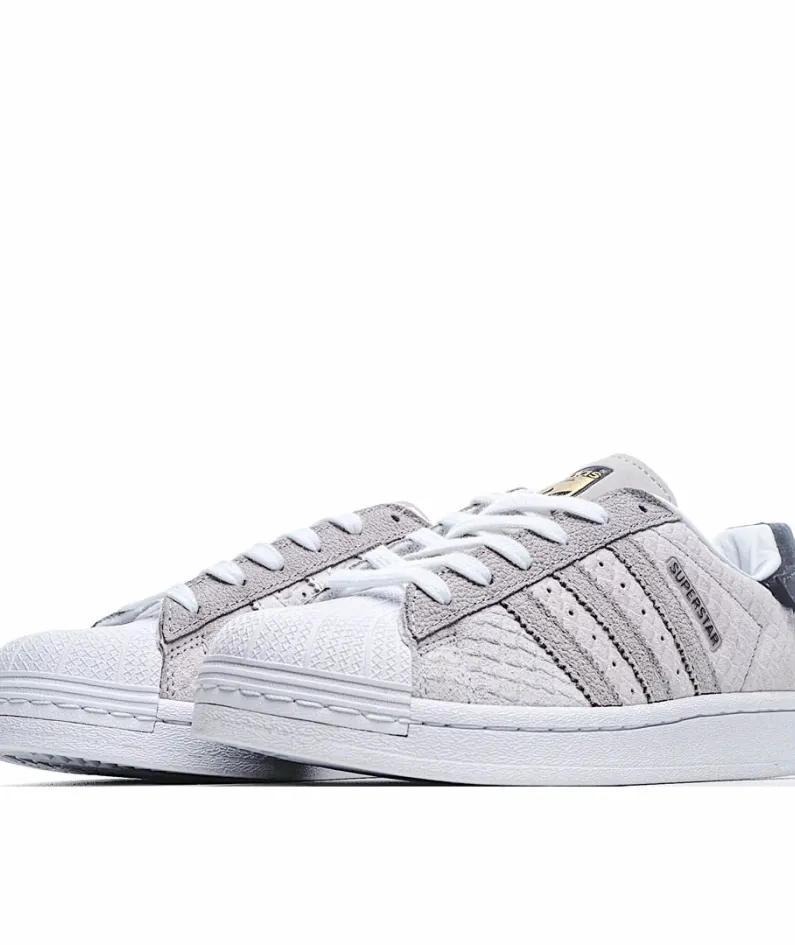AdidasSuperstar 'Snakeskin - Chalk White'