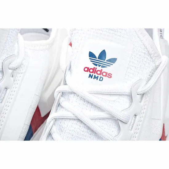Adidas NMD_R1 V2 'White Lush Red Blue'