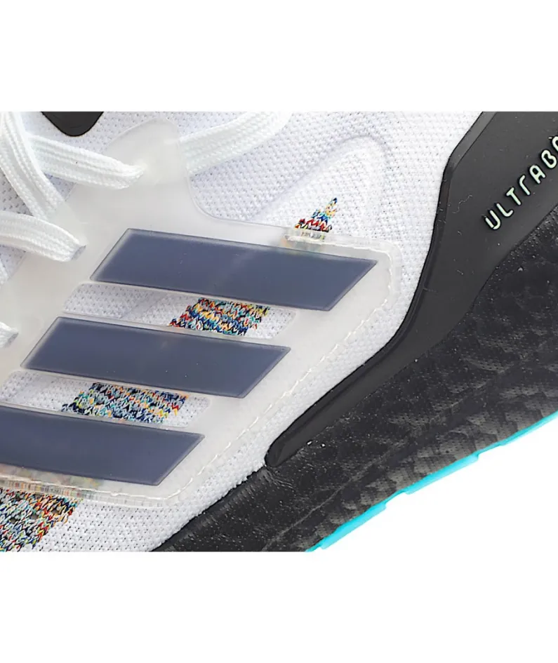 Adidas UltraBoost 21 'White Screaming Green'