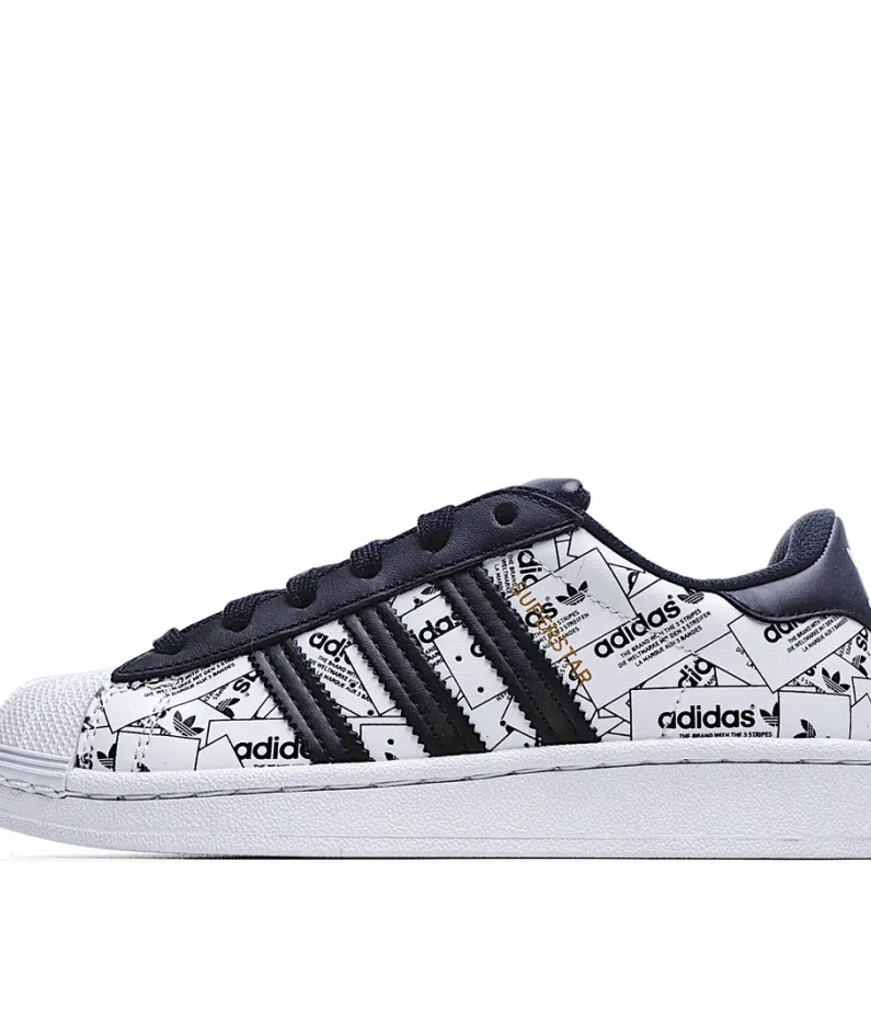 Adidas Superstar 'Label Collage'