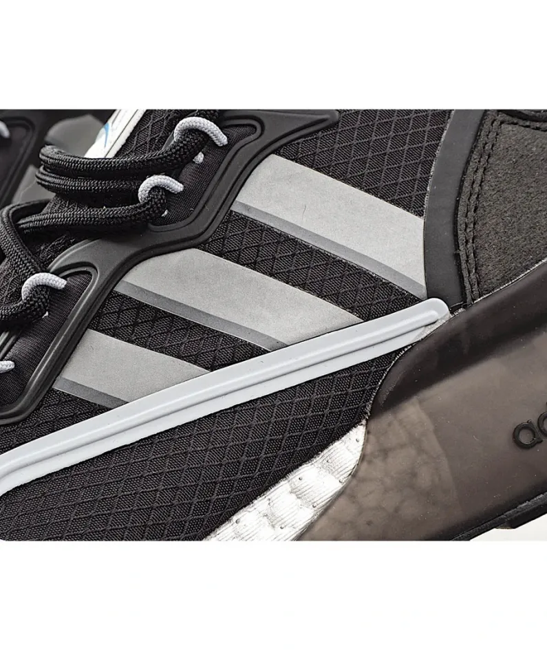 Adidas ZX 2K Boost 'Black Halo Silver'