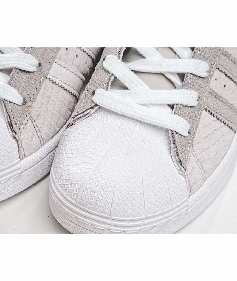 AdidasSuperstar 'Snakeskin - Chalk White'