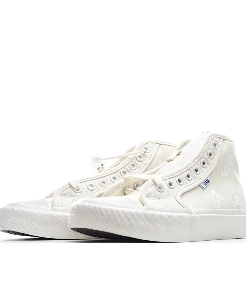Vans Vault OG Style 24 Lx White Floral Sneakers