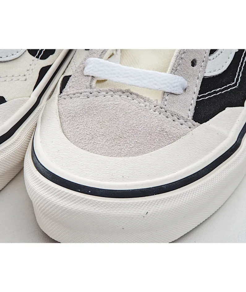 Vans Style 36 Decon SF Black and White Cow Graffiti Skateboard Shoes