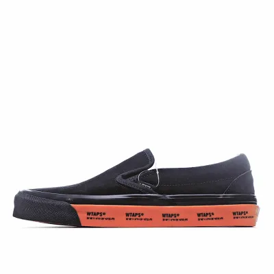 WTAPS x Vans Vault by Og Classii Slip-on 黑橙