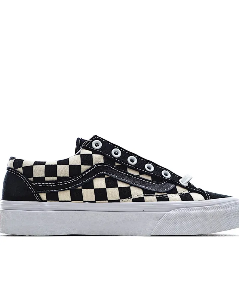 VANS 2021 Style 36 Classic Checkerboard Skateboard Shoes