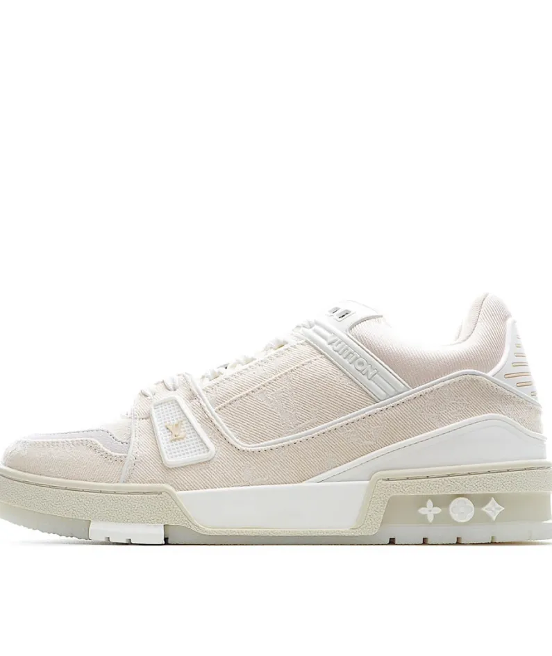 Virgil Abloh Louis Vuitton Trainer Sneaker Low Casual Basketball Shoe
