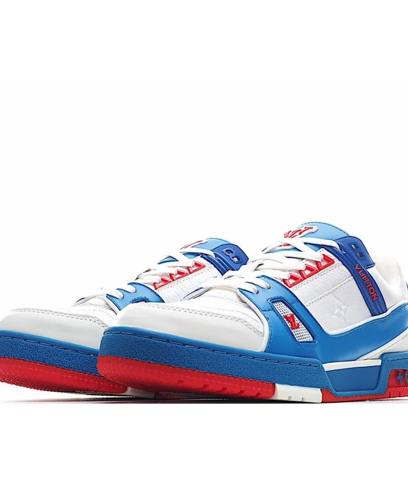 Virgil Abloh Louis Vuitton Trainer Sneaker Low Casual Basketball Shoe