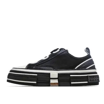 x VESSEL GOP Low canvas vulcanized sneakers