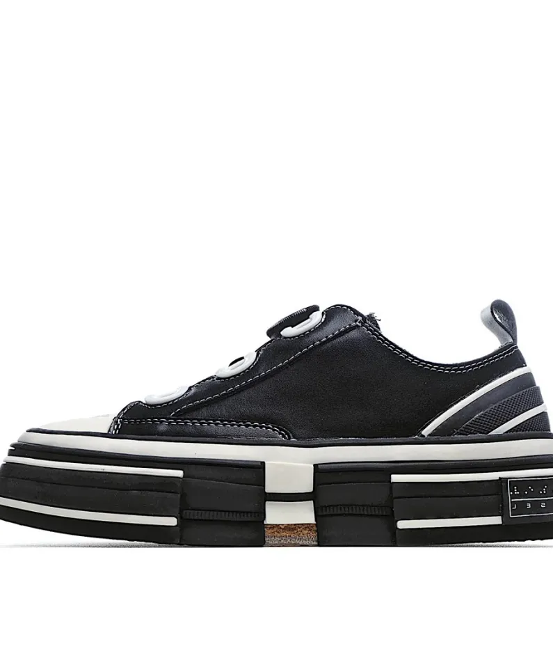 x VESSEL GOP Low canvas vulcanized sneakers