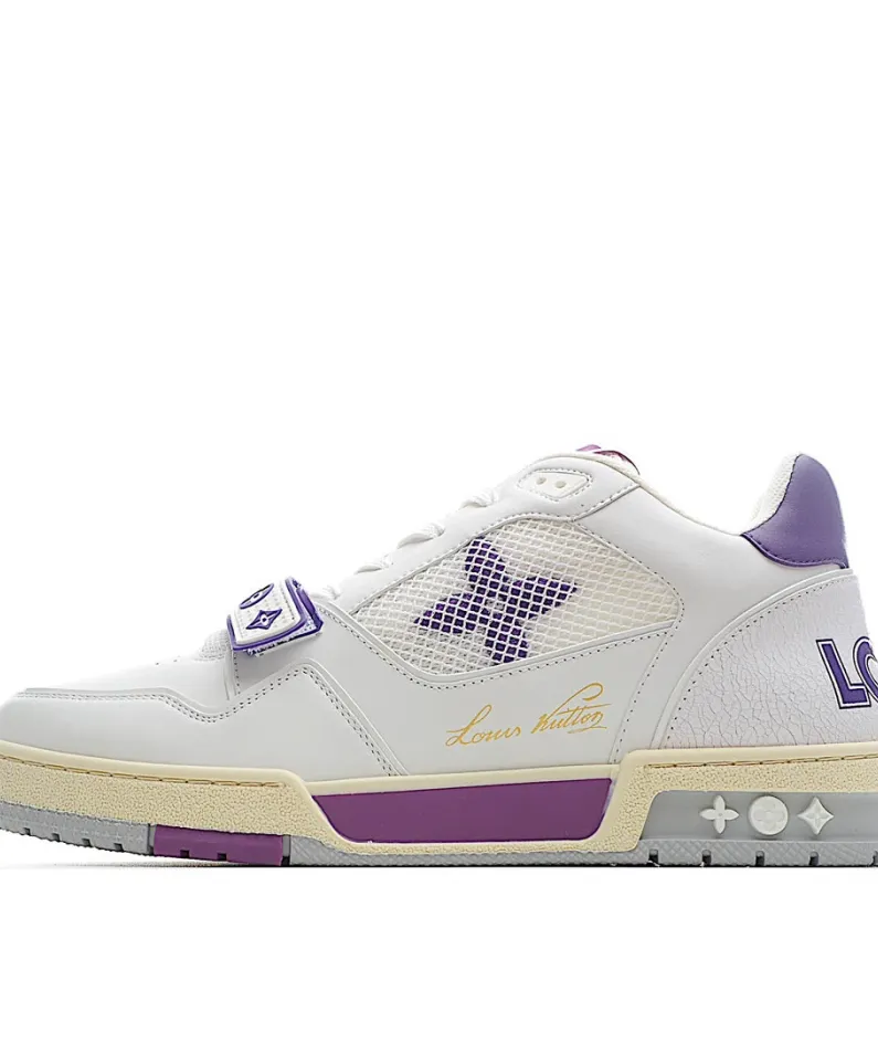 Virgil Abloh Louis Vuitton Trainer Sneaker Low Casual Basketball Shoe