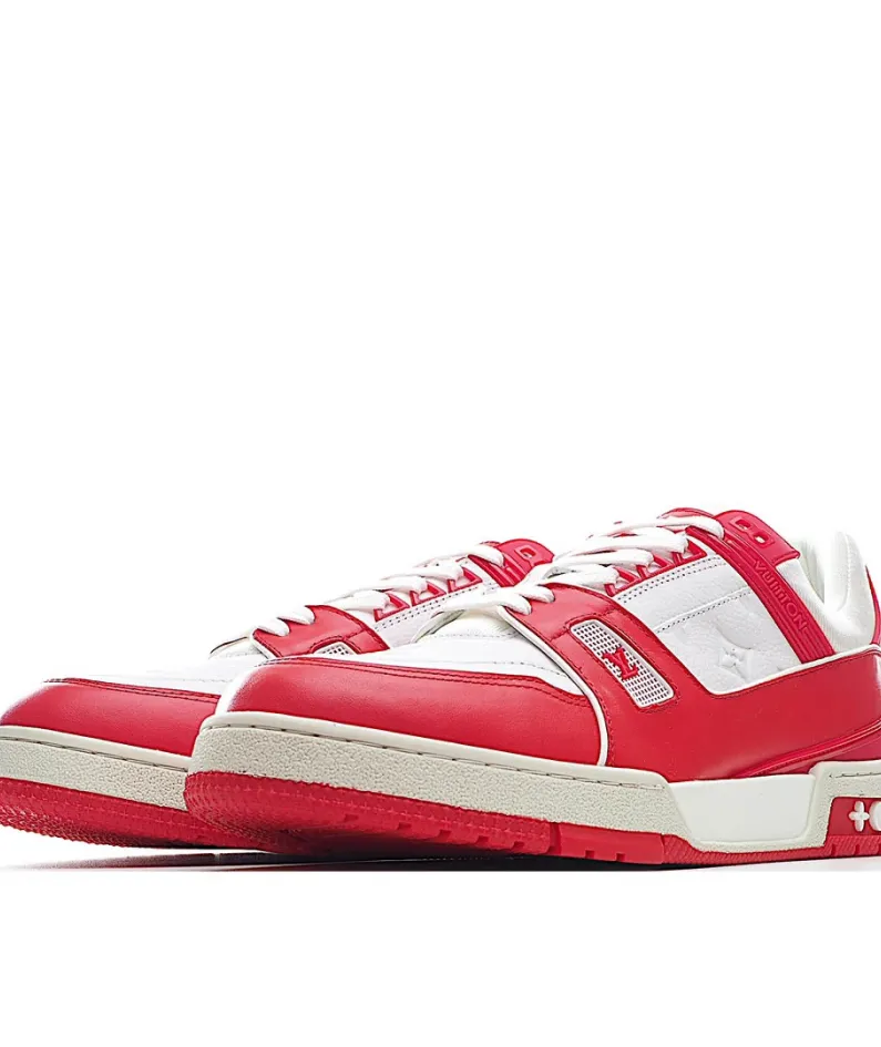 Virgil Abloh Louis Vuitton Trainer Sneaker Low Casual Basketball Shoe