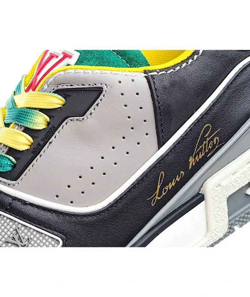 Virgil Abloh Louis Vuitton Trainer Sneaker Low Casual Basketball Shoe