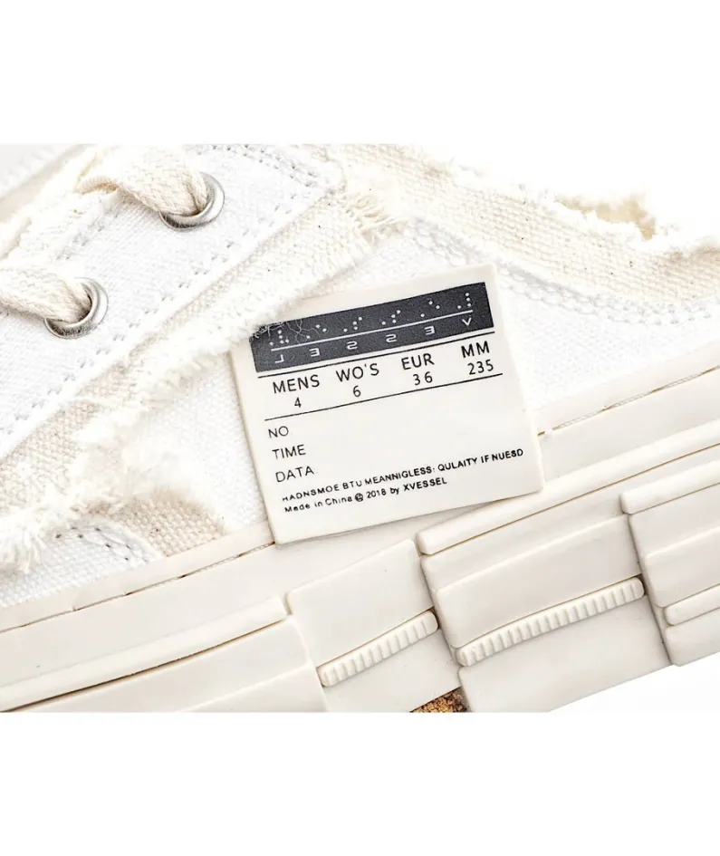 + VESSEL Peace by Piece vulcanized espadrilles