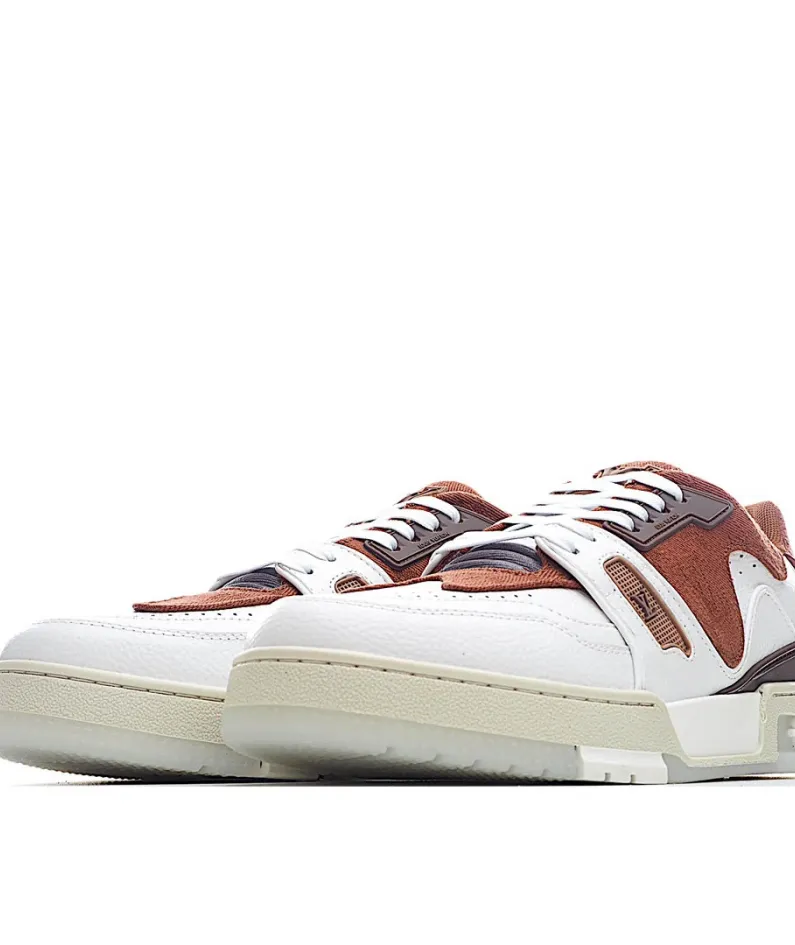 Virgil Abloh Louis Vuitton Trainer Sneaker Low Casual Basketball Shoe