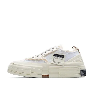 x VESSEL GOP Low canvas vulcanized sneakers