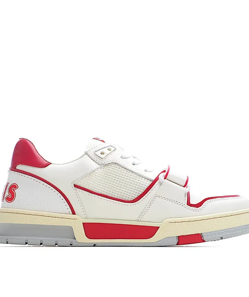 Virgil Abloh Louis Vuitton Trainer Sneaker Low Casual Basketball Shoe
