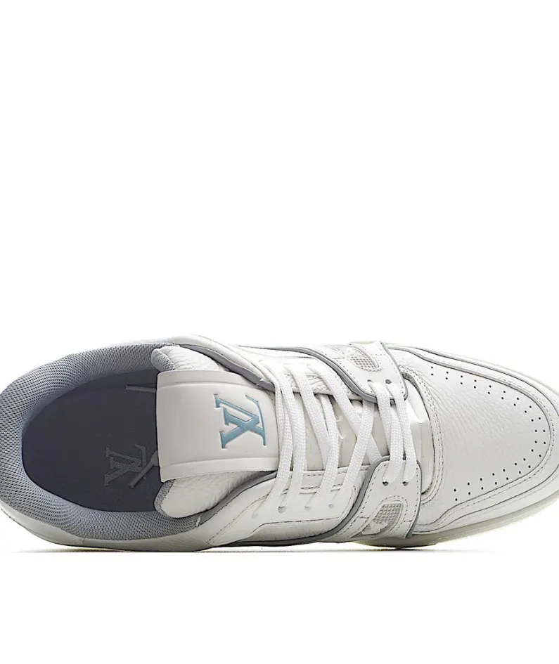 Virgil Abloh Louis Vuitton Trainer Sneaker Low Casual Basketball Shoe