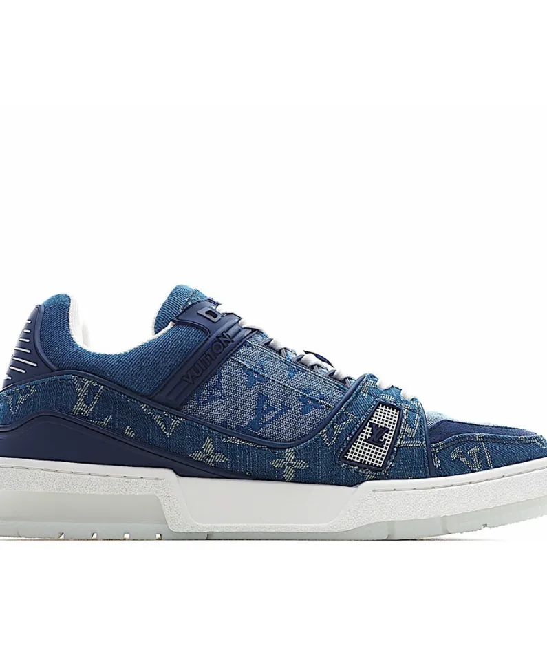 Virgil Abloh Louis Vuitton Trainer Sneaker Low Casual Basketball Shoe