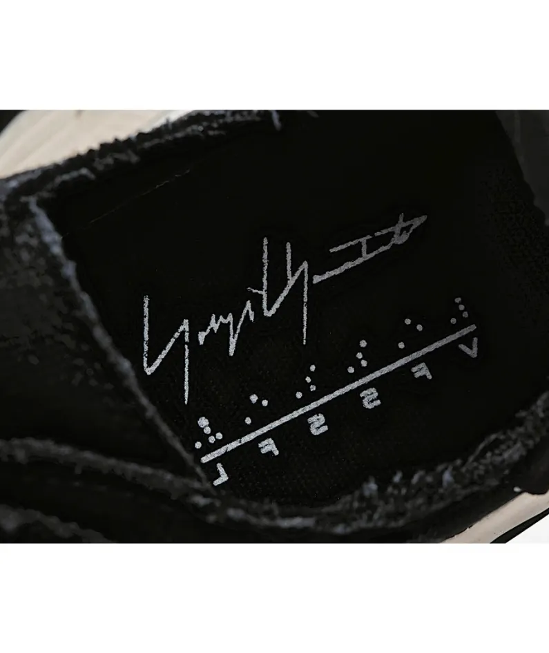 x VESSEL GOP Low canvas vulcanized sneakers