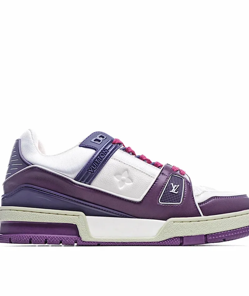 Virgil Abloh Louis Vuitton Trainer Sneaker Low Casual Basketball Shoe