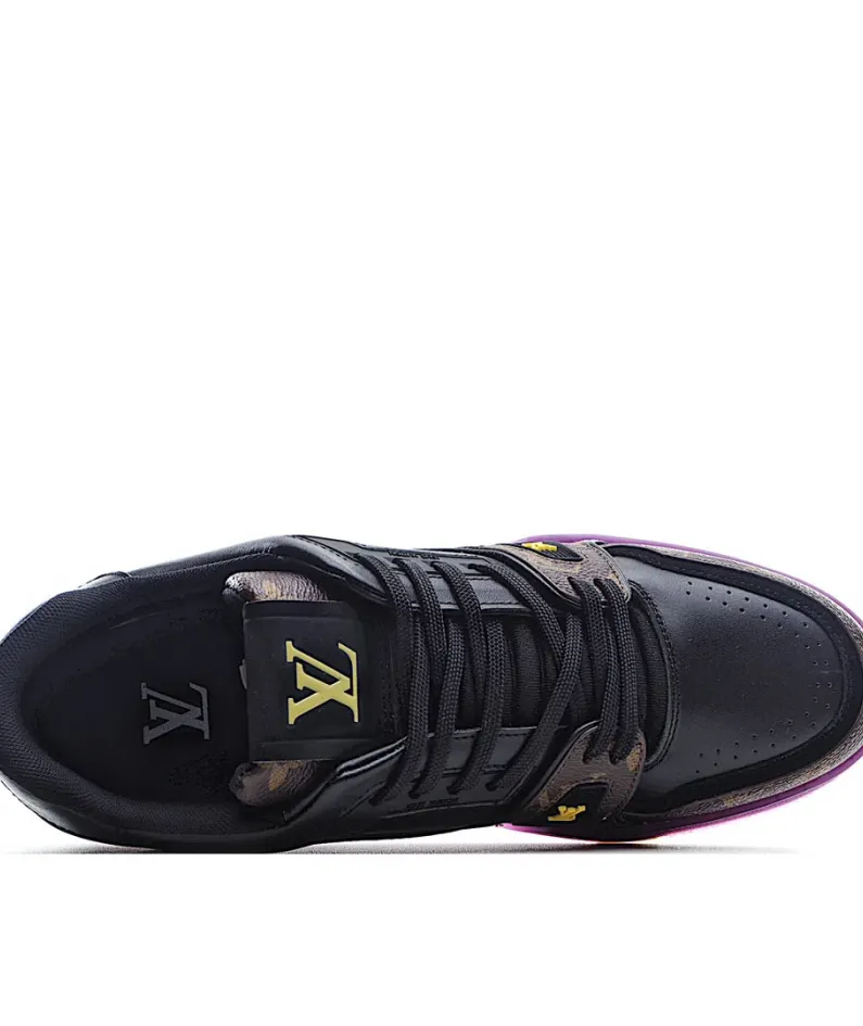 Virgil Abloh Louis Vuitton Trainer Sneaker Low Casual Basketball Shoe