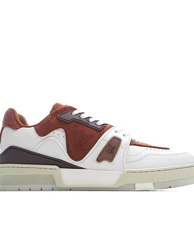 Virgil Abloh Louis Vuitton Trainer Sneaker Low Casual Basketball Shoe