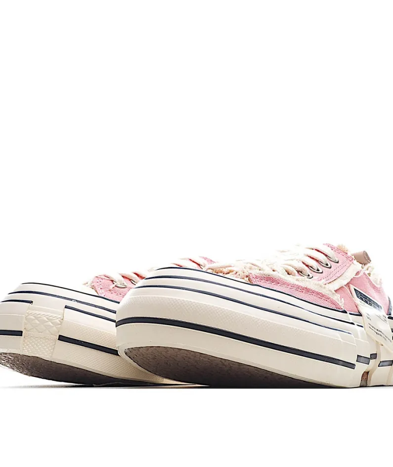 x VESSEL GOP Low canvas vulcanized sneakers