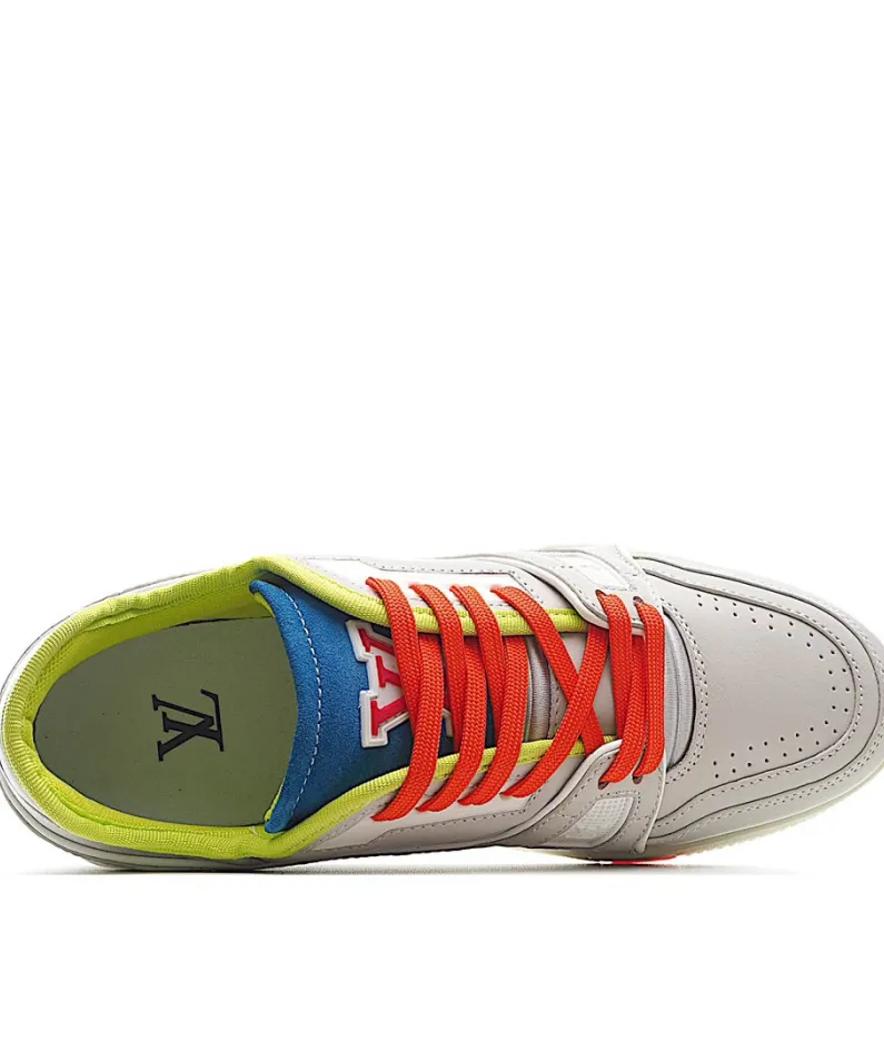 Virgil Abloh Louis Vuitton Trainer Sneaker Low Casual Basketball Shoe