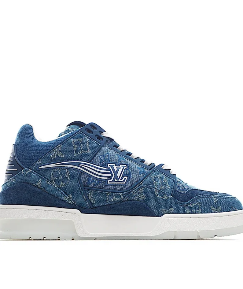 Virgil Abloh Louis Vuitton Trainer Sneaker Low Casual Basketball Shoe