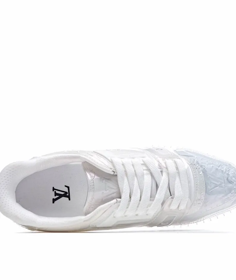 Virgil Abloh Louis Vuitton Trainer Sneaker Low Casual Basketball Shoe
