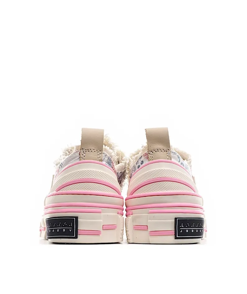 x VESSEL GOP Low canvas vulcanized sneakers