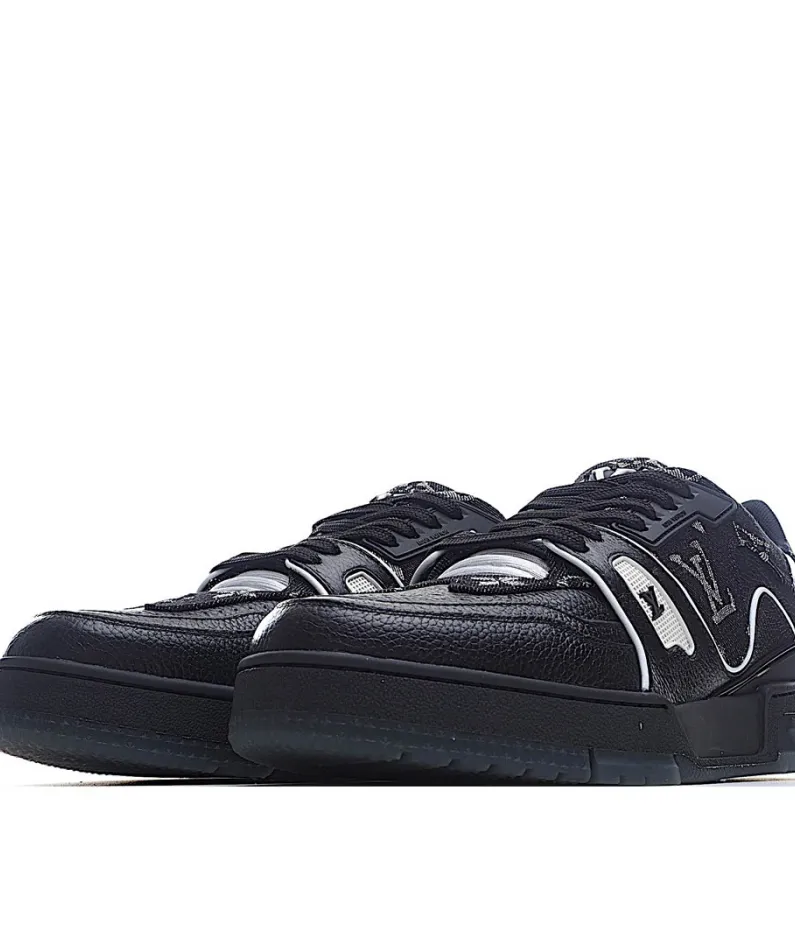 Virgil Abloh Louis Vuitton Trainer Sneaker Low Casual Basketball Shoe