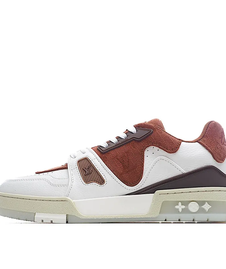 Virgil Abloh Louis Vuitton Trainer Sneaker Low Casual Basketball Shoe