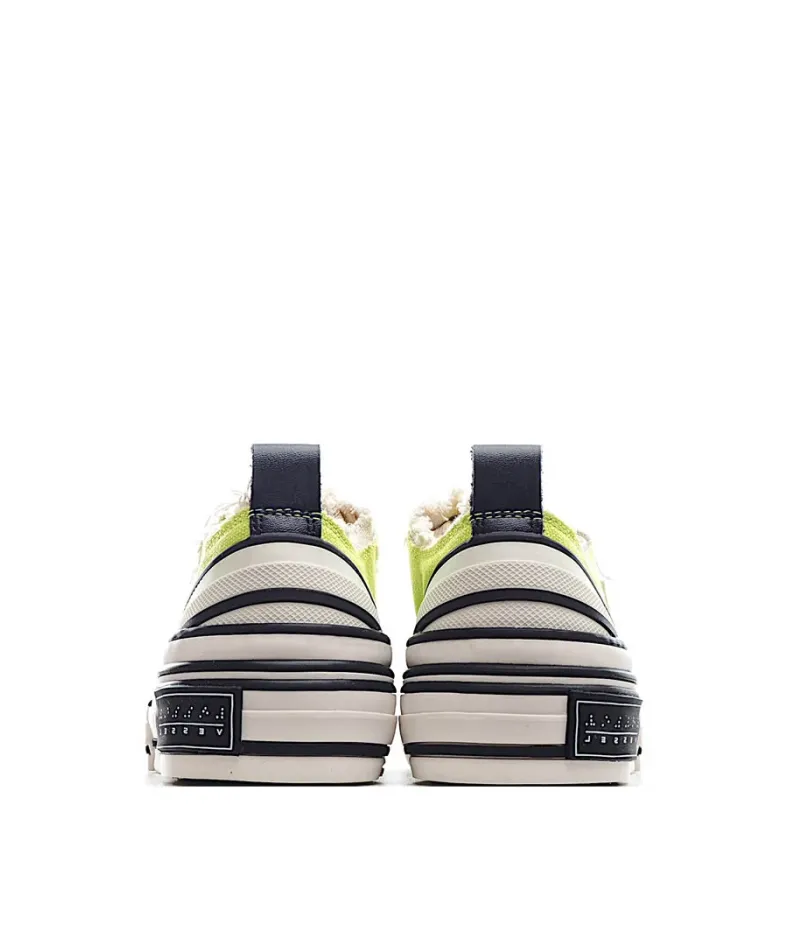 x VESSEL GOP Low canvas vulcanized sneakers