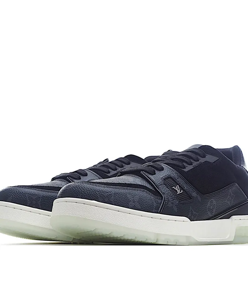 Virgil Abloh Louis Vuitton Trainer Sneaker Low Casual Basketball Shoe