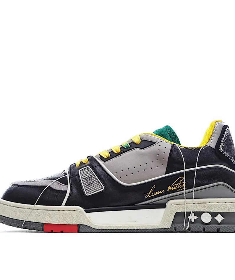 Virgil Abloh Louis Vuitton Trainer Sneaker Low Casual Basketball Shoe