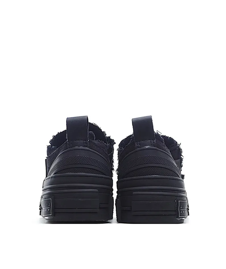 x VESSEL GOP Low canvas vulcanized sneakers