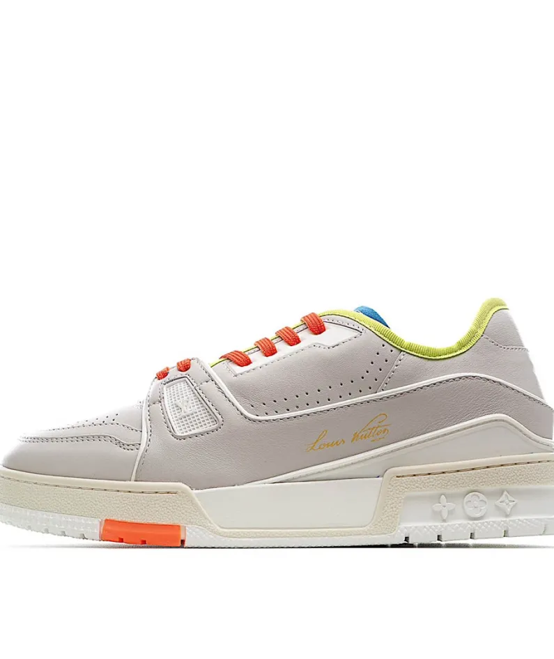 Virgil Abloh Louis Vuitton Trainer Sneaker Low Casual Basketball Shoe