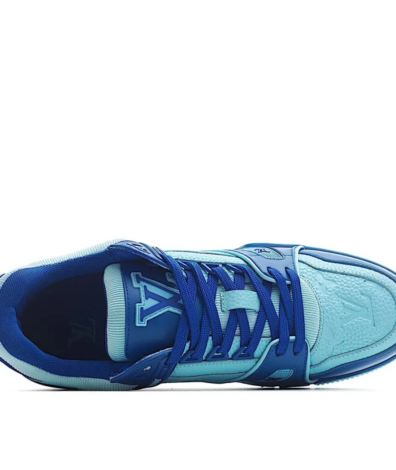 Virgil Abloh Louis Vuitton Trainer Sneaker Low Casual Basketball Shoe