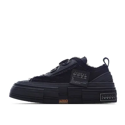 x VESSEL GOP Low canvas vulcanized sneakers