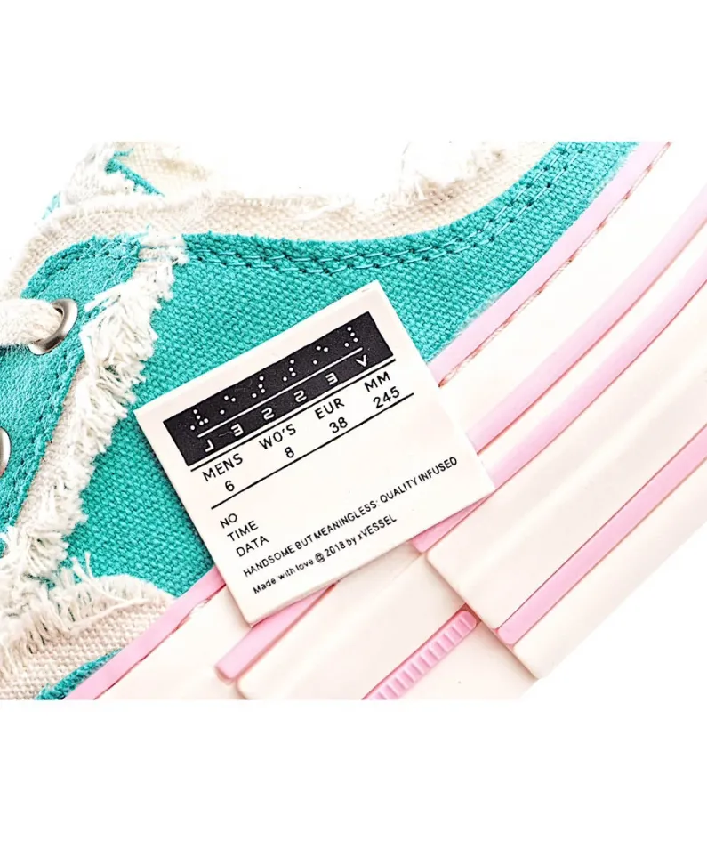 + VESSEL Peace by Piece vulcanized espadrilles